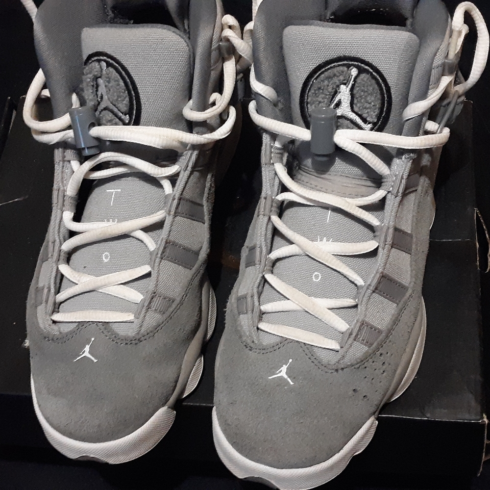 Jordans 6 rings and Jordans 5 Retro